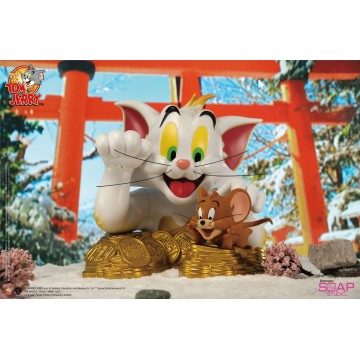 貓和老鼠 - 招財貓半胸像 (傳統版) (預售)